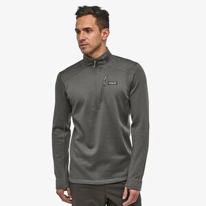Patagonia Men's Crosstrek 1/4 Zip Fleece - Large, Grey